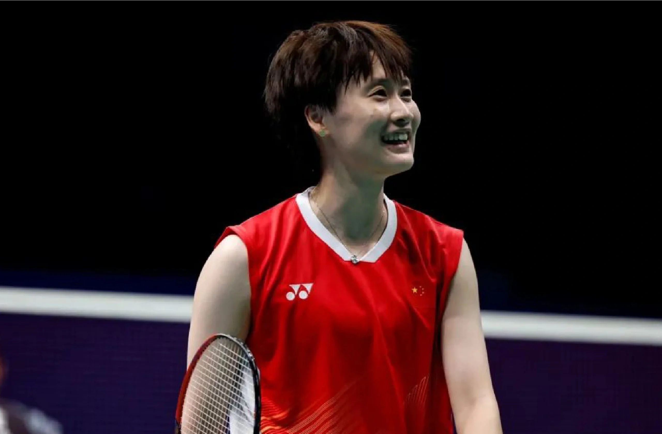 中国羽毛球队轻取英格兰羽毛球队，戴资颖完成帽子戏法