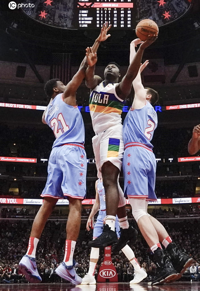 公牛碾压四川队，锡安刷新纪录