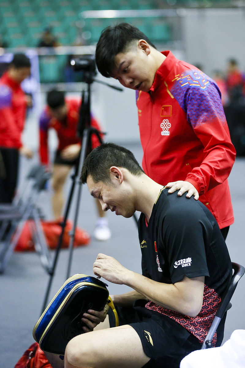 波兰队鏖战德国队，许昕扛起全队